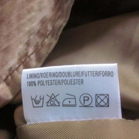 Creenstone Jacket Womens 40 Size 10/12 US Animal Print Lightweight Short Trench - Picture 7 of 15